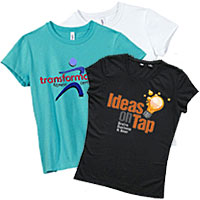 logo printed t-shirts 